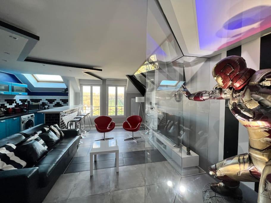 Appartement Disney Avengers, 5 Min Des Parcs มานี-เลอ-องเกรอ ภายนอก รูปภาพ