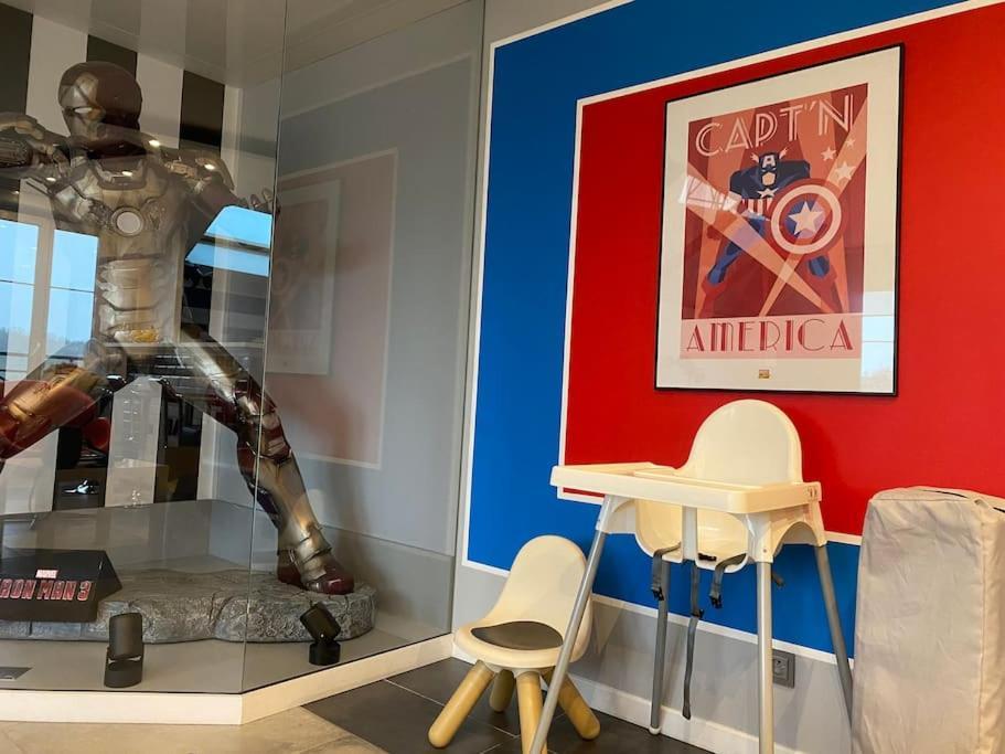Appartement Disney Avengers, 5 Min Des Parcs มานี-เลอ-องเกรอ ภายนอก รูปภาพ