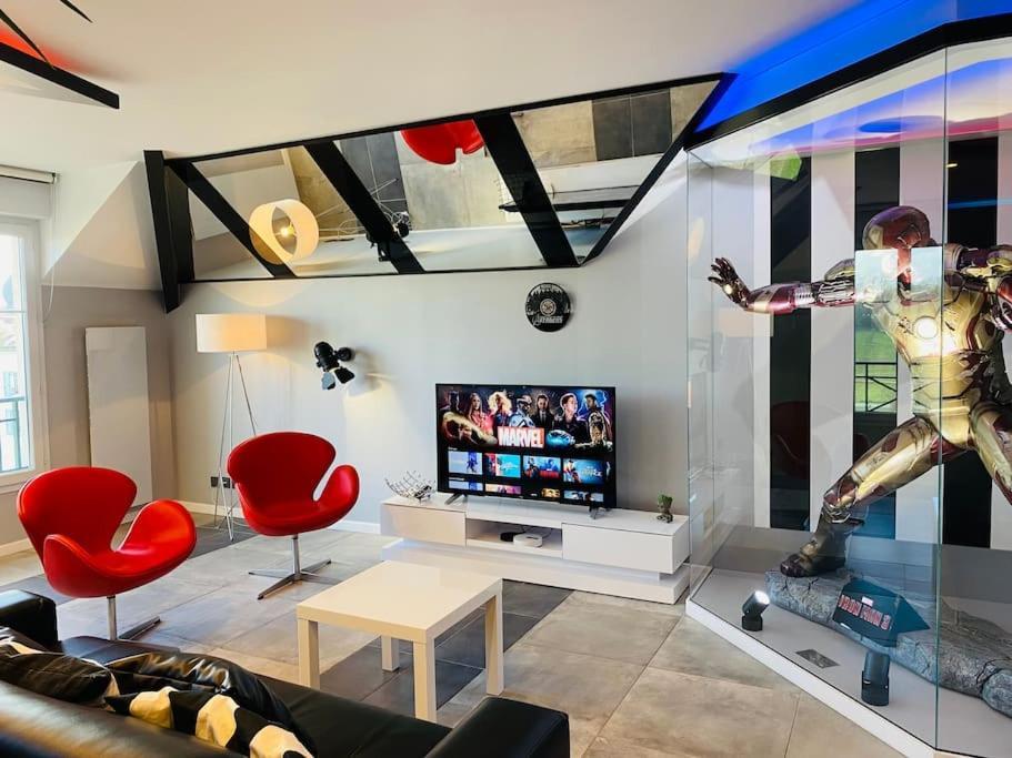 Appartement Disney Avengers, 5 Min Des Parcs มานี-เลอ-องเกรอ ภายนอก รูปภาพ