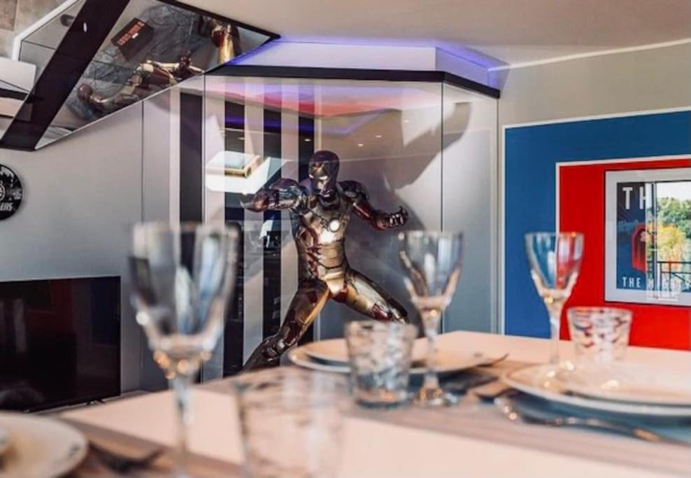 Appartement Disney Avengers, 5 Min Des Parcs มานี-เลอ-องเกรอ ภายนอก รูปภาพ