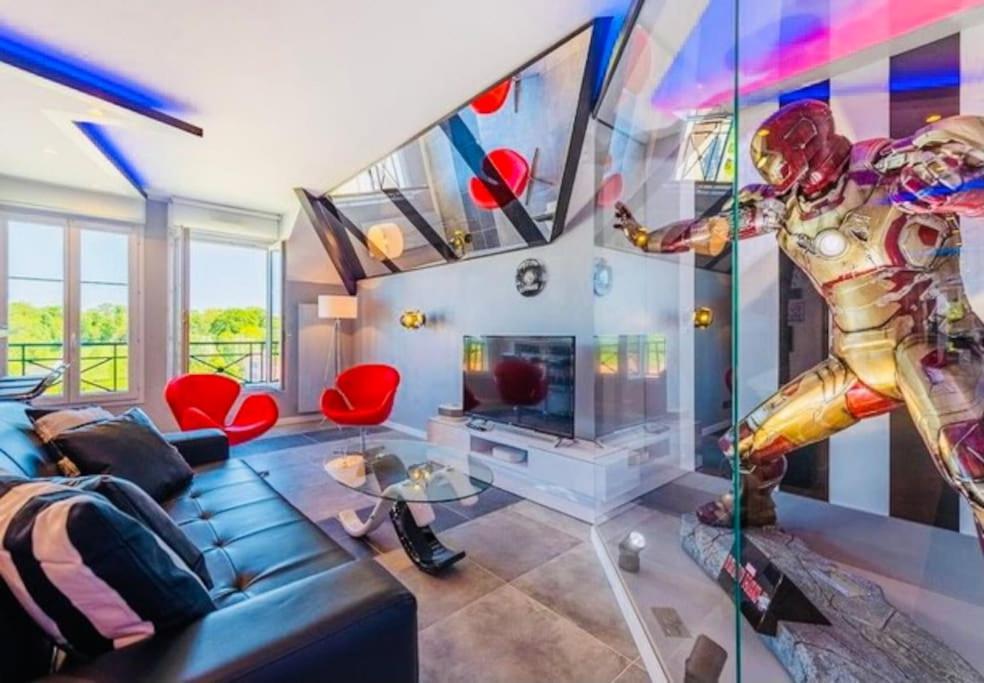 Appartement Disney Avengers, 5 Min Des Parcs มานี-เลอ-องเกรอ ภายนอก รูปภาพ
